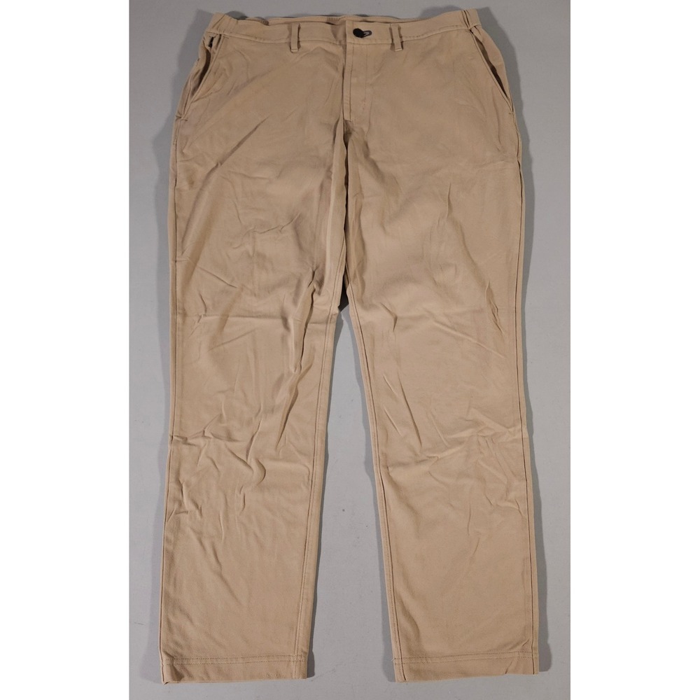 Public Rec Work to Play Pants Mens 36/30 Tan Technical Stretch Chino